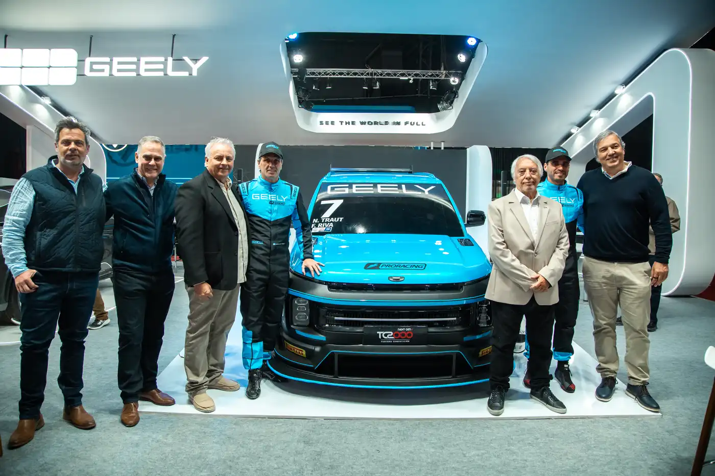 Presentación de la escudería Geely Proracing y su Icon de TC2000 en la Expo Auto Chino 2026