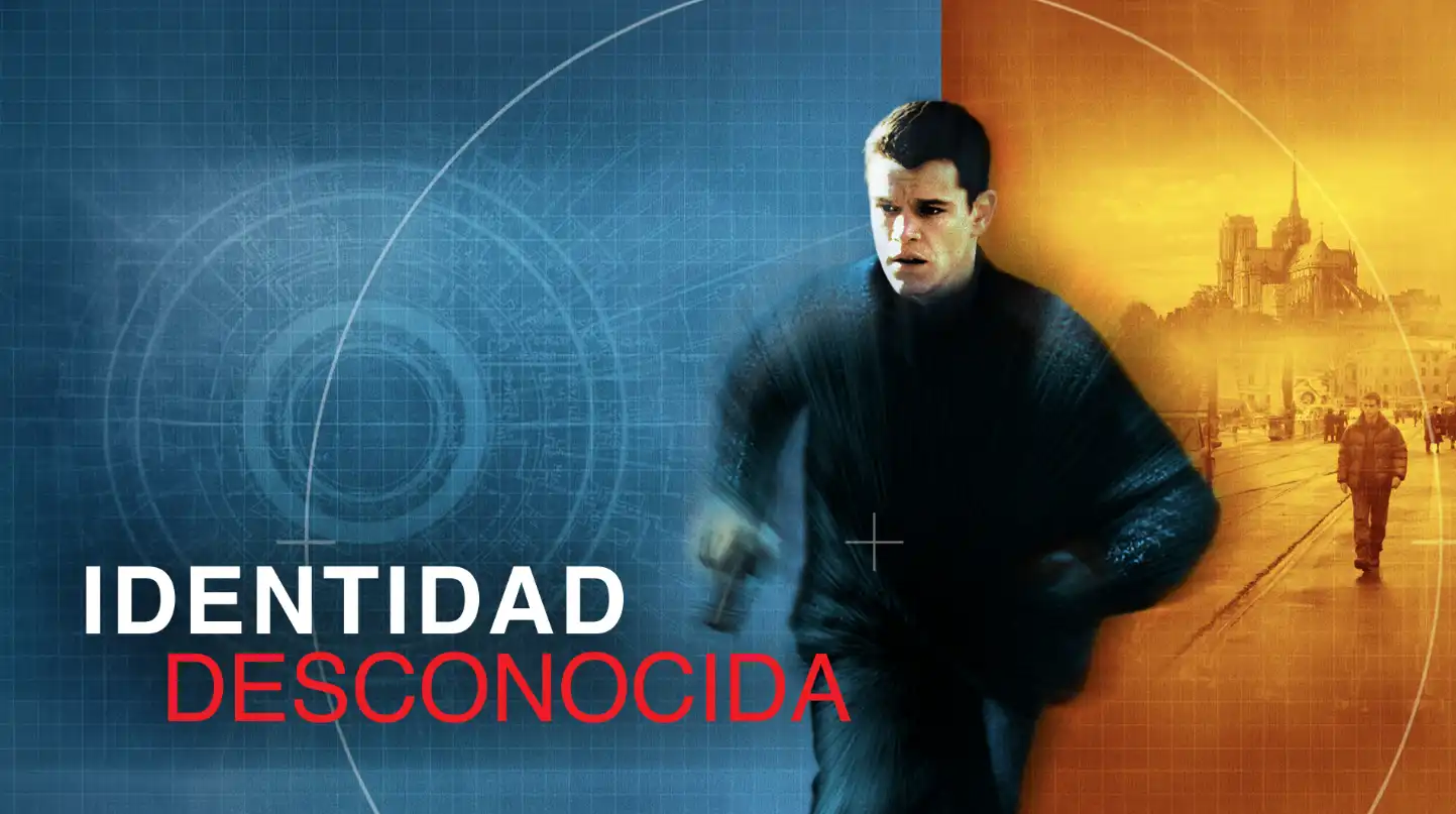 Afiche de Identidad desconocida, película de Jason Bourne protagonizada por Matt Damon