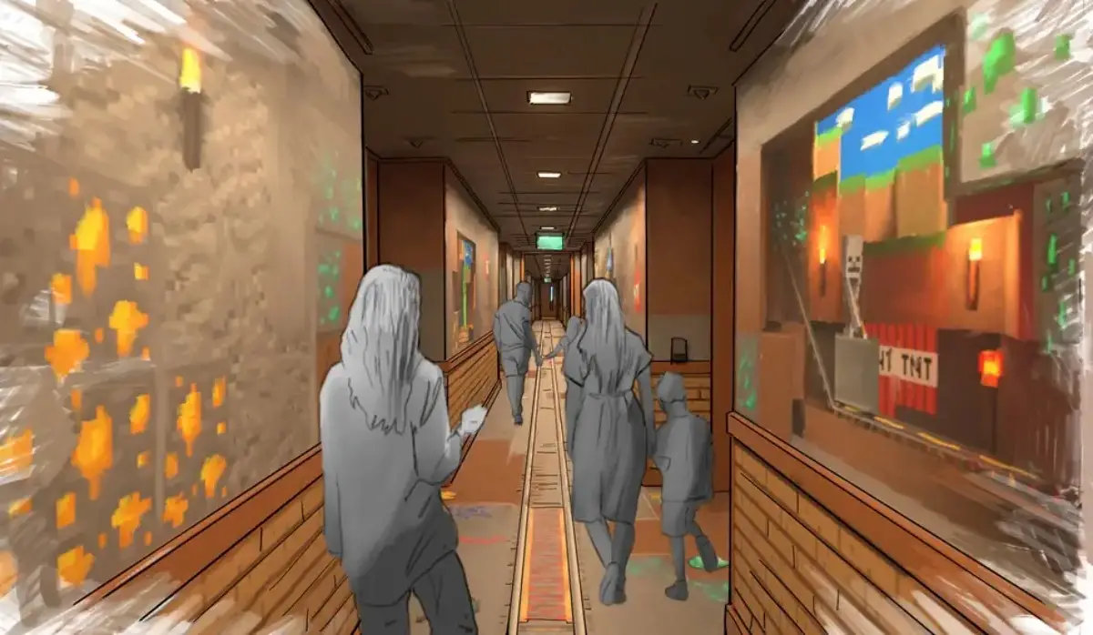 Minecraft tendrá su primer hotel en 2027