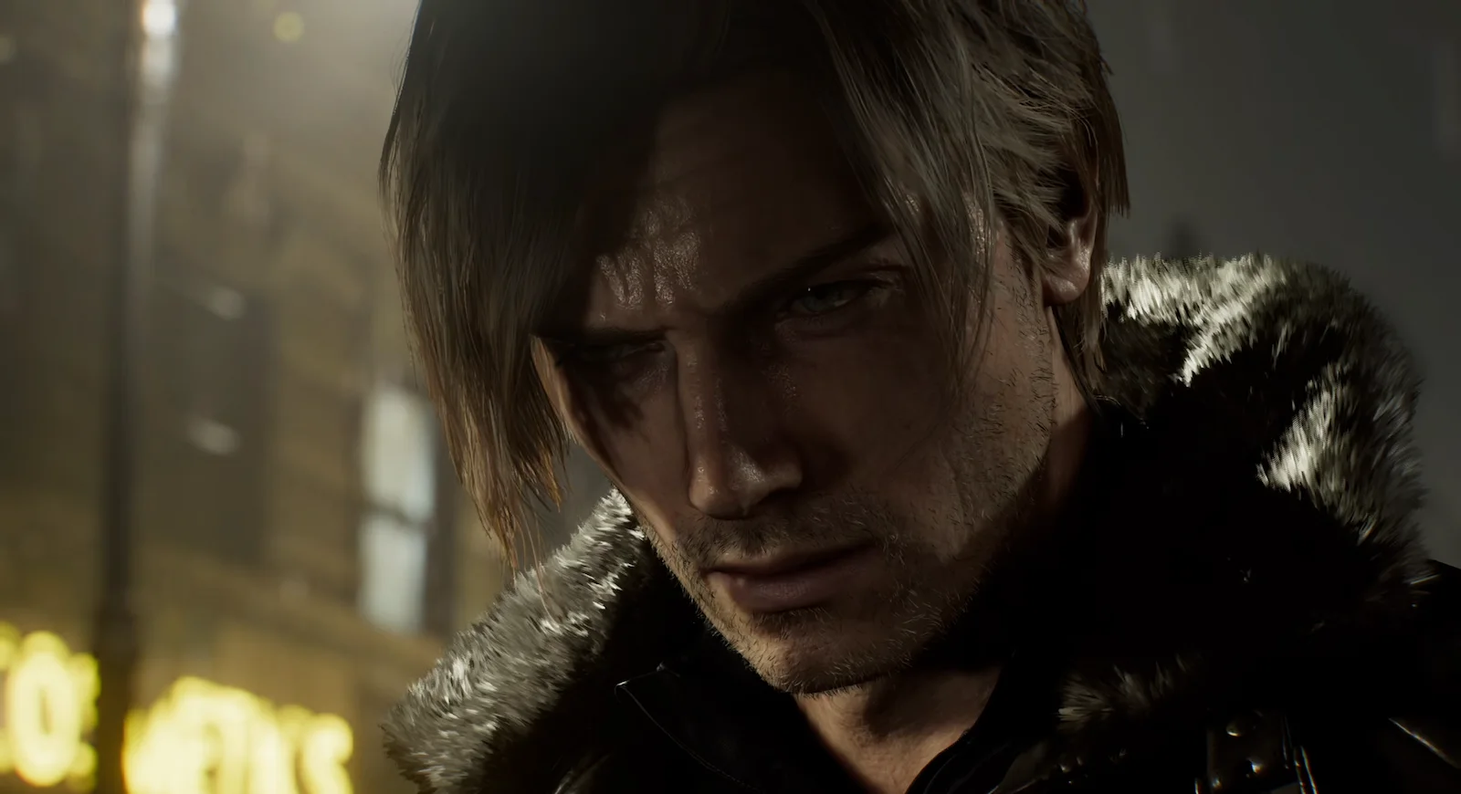 Leon S. Kennedy en una escena de Resident Evil Requiem