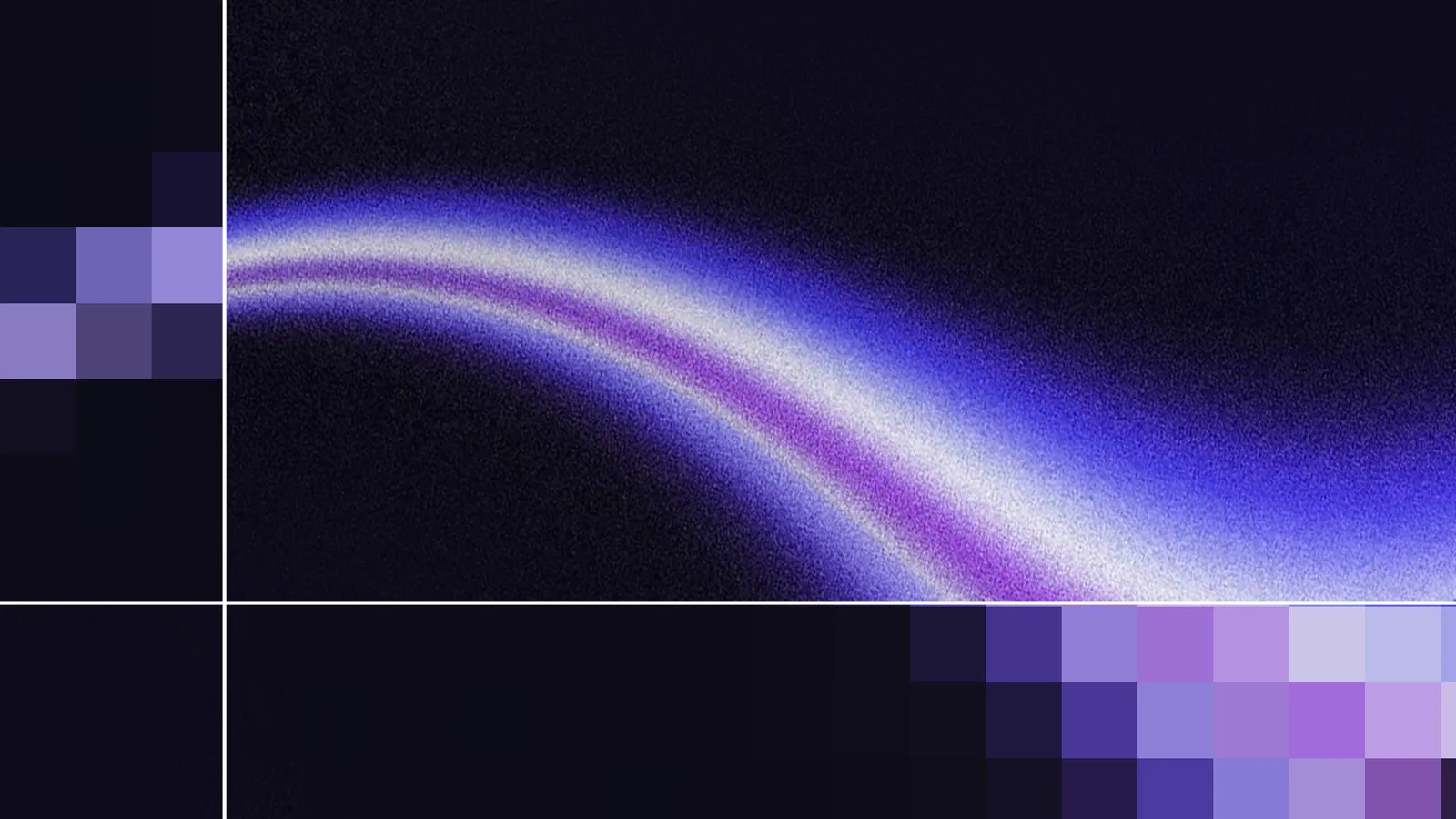 Ilustración abstracta violeta de Microsoft que acompaña el anuncio del operativo contra la red de phishing YAM Store